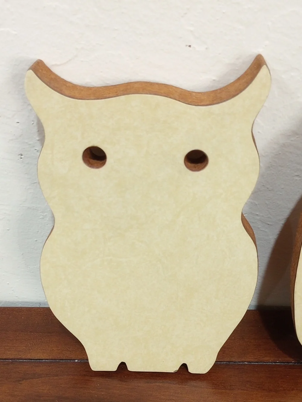 Wood Owl Cutting Boards, Set Of 2 - Vintage!